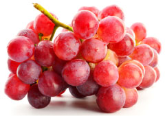 Uvas rojas